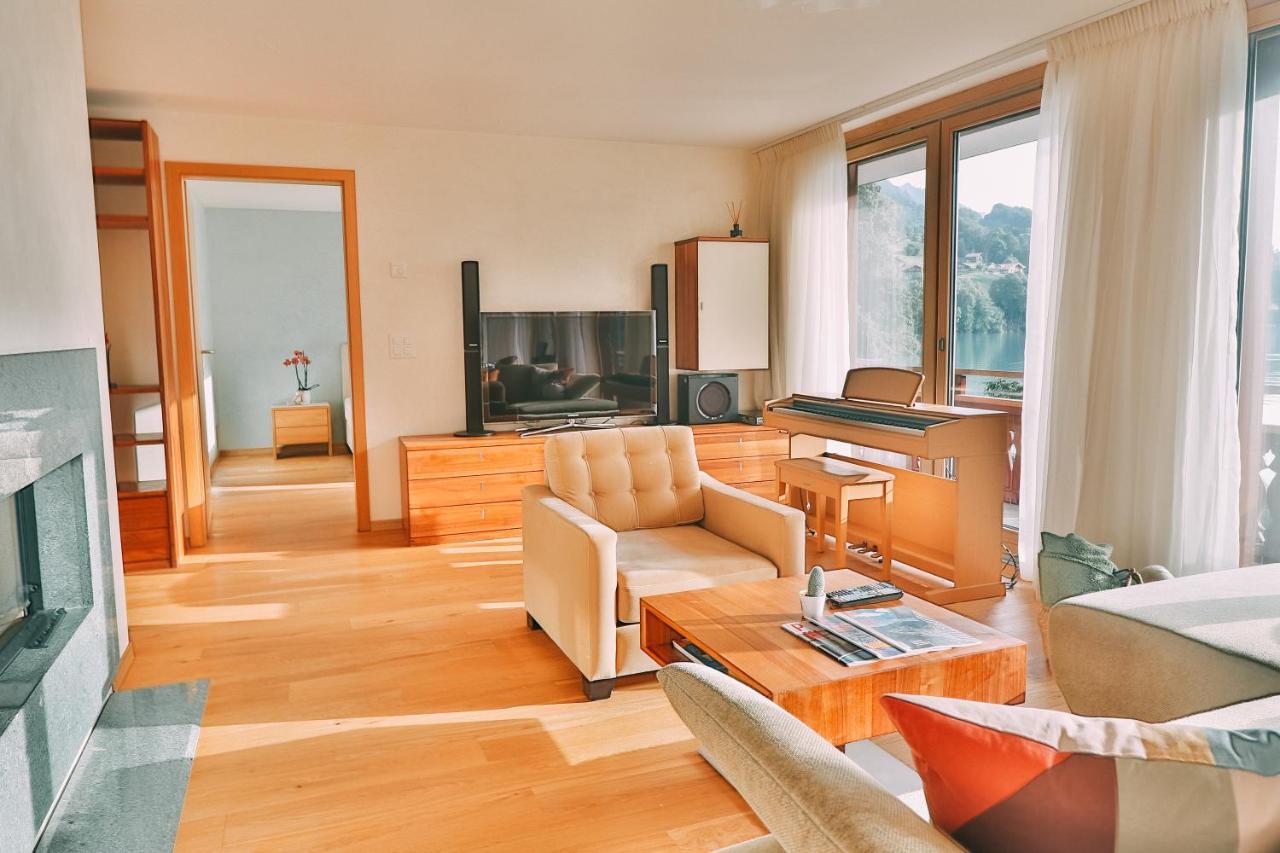 Seehaus Lake View 3-Bedroom Apartment Iseltwald Exterior foto