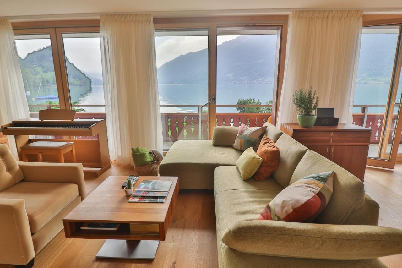 Seehaus Lake View 3-Bedroom Apartment Iseltwald Exterior foto